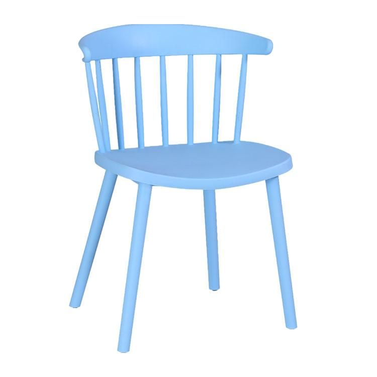 Modern Outdoor Chair Bulk Hard Virgin Resin Solid Plastic Stacking Chair for Canteen Party