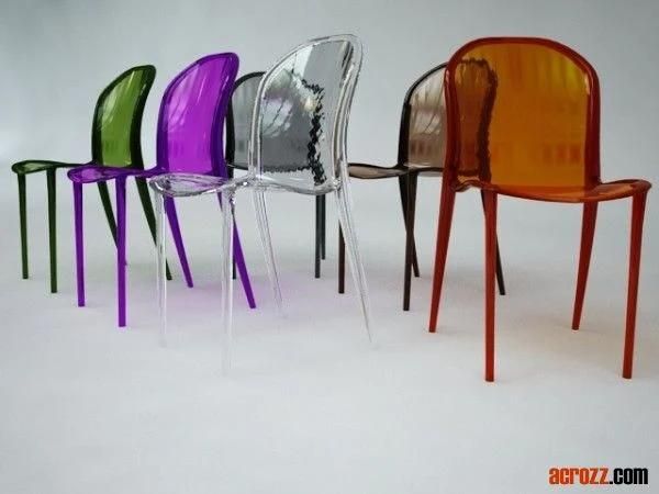 Italian Modern Designer Acrylic Banquet Furniture Patrick Jouin Thalya Chair