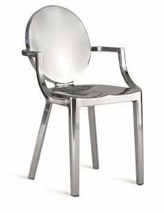 Steel Chrome Gold Metal Tiffany Chiavari Emeco Dining Arm Chair
