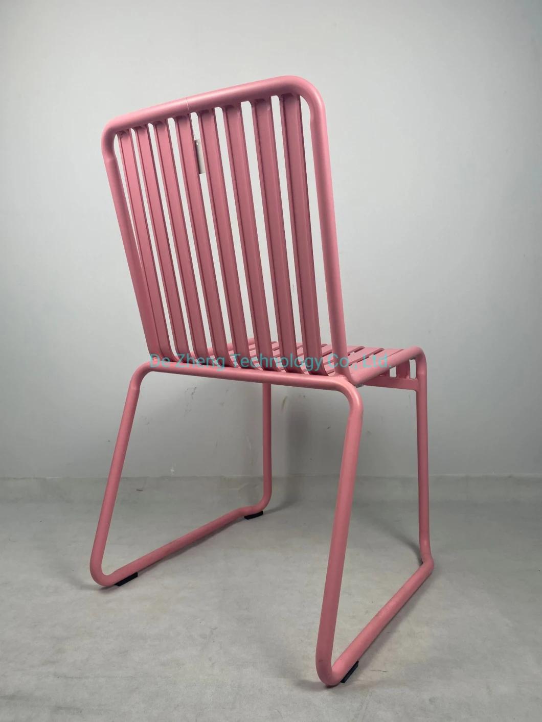 Modern Appearance Commercial Aluminum Chairs Fancy Stacking Hotel Chairs Wedding Party Banquet Chairs