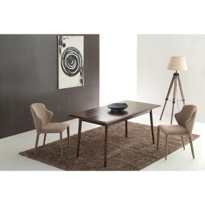 Customized Modern Solid Wood Dining Table Set for Hotel