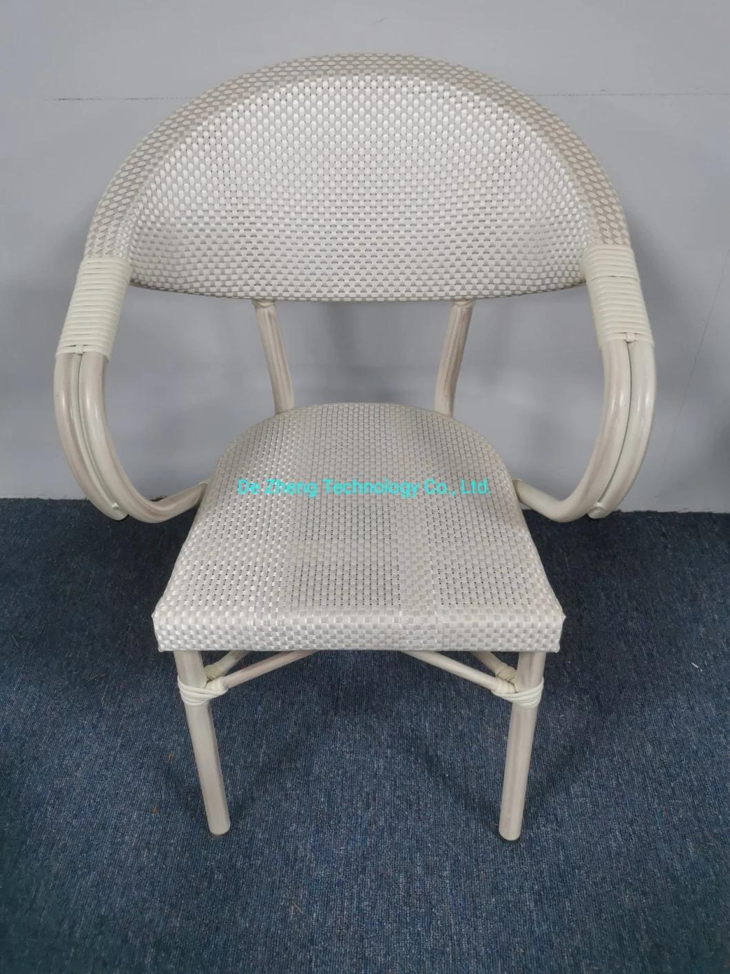 Factory Supply Wholesale Outdoor Dining Furniture All Weather Mesh Dining Chairs Outdoor Dining Sets