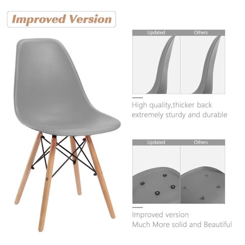 Individual Acrylic Dining Chair Outdoor Restaurant Chairs for Girl Bedroom Makeup Stool