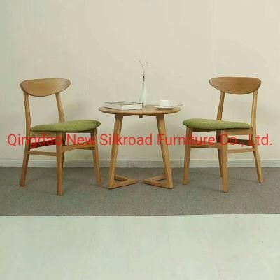 China Wholesale Home Furniture Cheap Modern Solid Wood Dining Chair for Home Kitchen Office Restaurant Wooden Dining Room Wedding Folding Chair