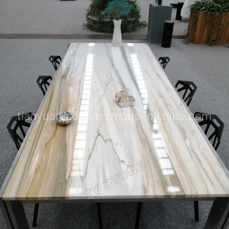 Modern Quartz Stone Top Dining Tables