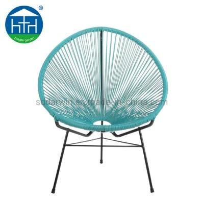 Garden One Set Lazy Outdoor Plastic Rope Acapulco Arm Chair