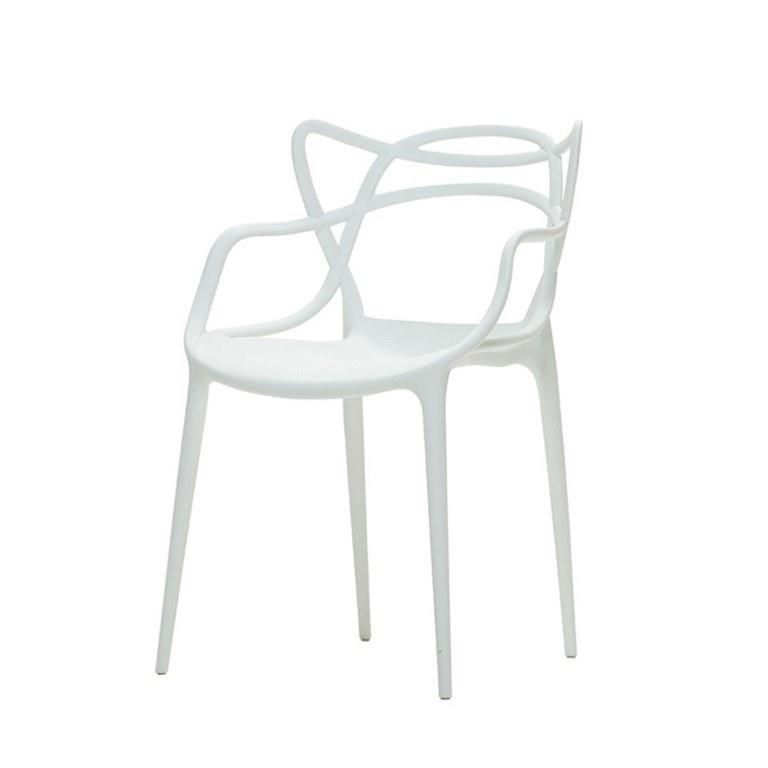 Kids Living Room Hotel Outdoor Garden Backrest Dining Plastic Chair