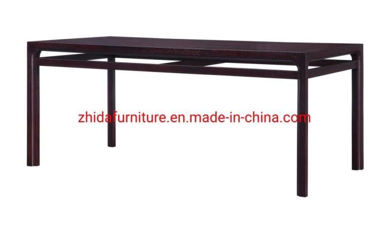 Chinese Style Modern Wooden Dining Table for 5 Star Hotel Restaurant