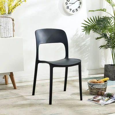 Cheap New Model Modern Outdoor Used Small Weightdinning PP Dining Plastic Chair