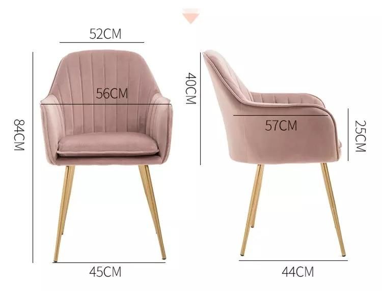Single Seater Soft Comfortable Lounge Sofa Modern Silla Comedor Leisure Chair