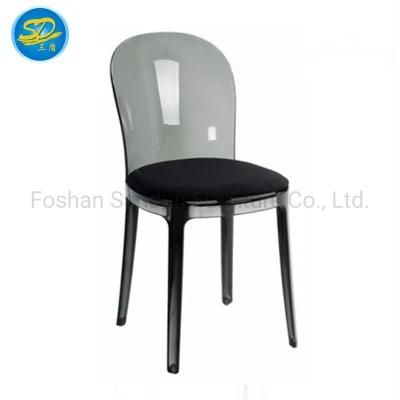 Customized Color Outdoor Indoor Plastic PC Resin Dining Chair