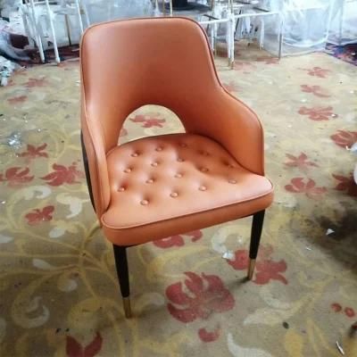 China Factory Wholesale Price High Quality Modern Luxury Leather Restaurants Chair for Hotel Banquet Dining Event Wedding