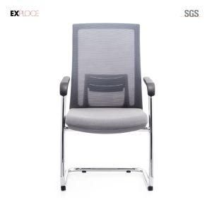 6210d BIFMA Approved Low Back Mesh Swivel Ergonomic Nylon Visitor Guest Staff Chair Office Furniture Chair