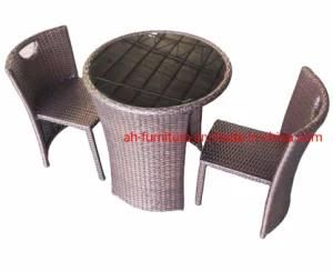 Leisure Rattan Wicker Coffee Bar Table Set