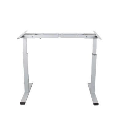 Best Modern Metal Frame Height Adjustable Electric Standing Desk with Three Colors Options