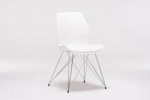 PP Plastic Morden Metal Dining Chair