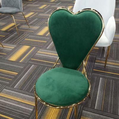 China Wholesale Home Furniture Set Restaurant Velvet Upholstered Dining Chairs for UK Market
