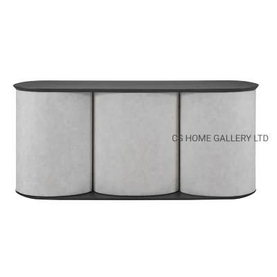 Cabinet Hotel Stainless Steel Indoor Metal Fabric Wooden Factory Sideboard