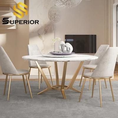 High Quality Dining Furniture Artificial Stone Surface New Design Table