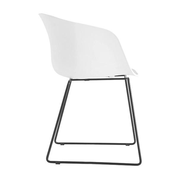 Cheap Modern Plastic Dining Chair Home Rest Room High Plastic Chair White Plastic Stool