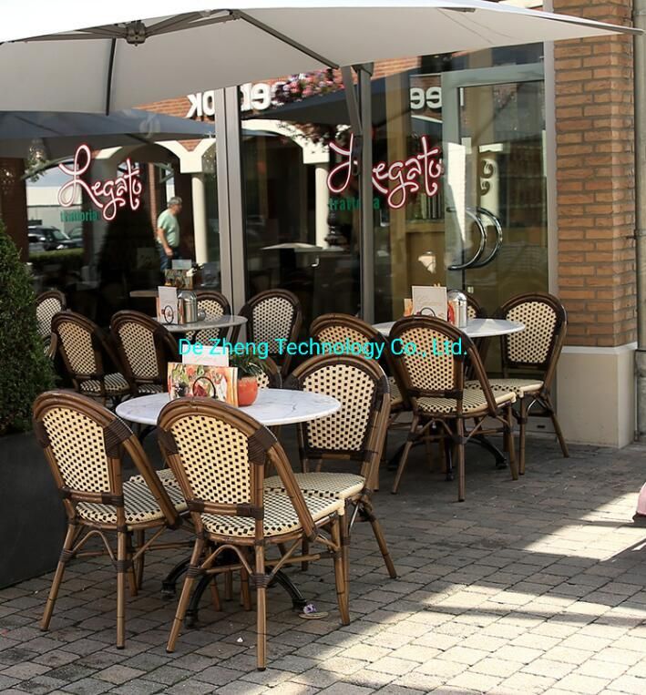 Beach Street Outdoor Bistro Bar Chair Coffee Shop Dining Table and Chair Set