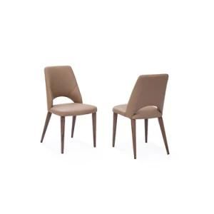 Modern Upholstered Wood Dining Chair for Dining Room