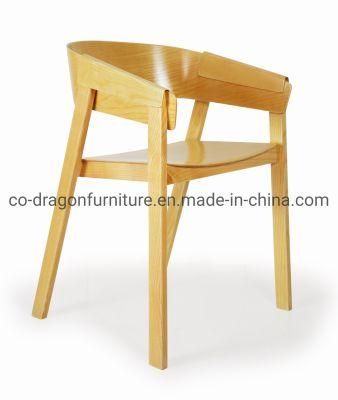 Modern Dining Furniture Solid Wood Chairs Dining Chair with Arm