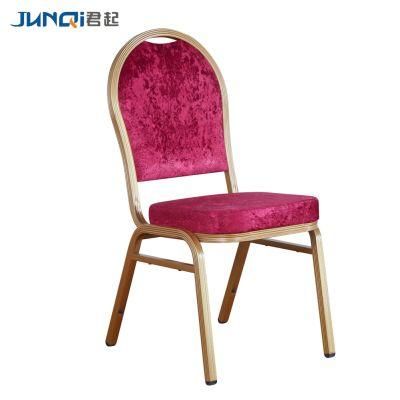 2020 Hot Sale Stackable Hotel Metal Chair