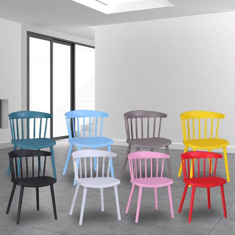 Dining Room Furniture Chair Cheap Price Modern Restaurant Leisure Cafe Stackable Dining Plastic Chair