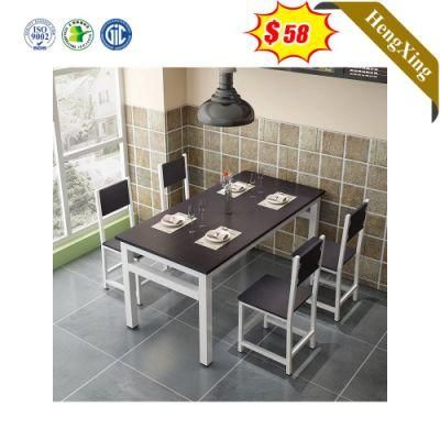 Luxury Restaurant Furniture Sets Wooden Dining Table with Chair