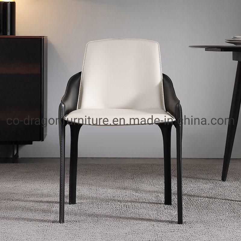 Fashion Steel Dining Chair with PU for Dining Room Furniture