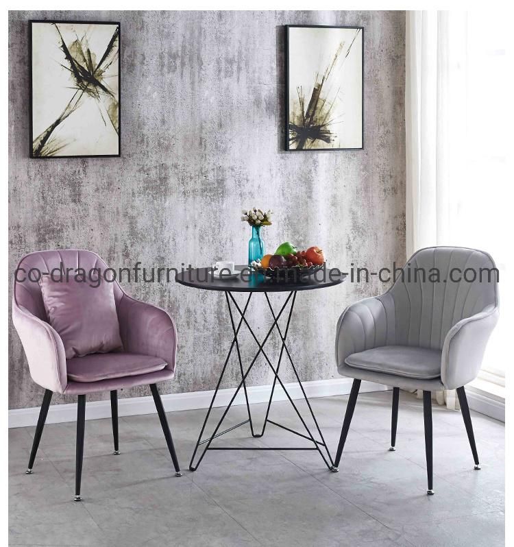 Wedding Party Furniture Fabric Dining Armchair for Home Hotel Use