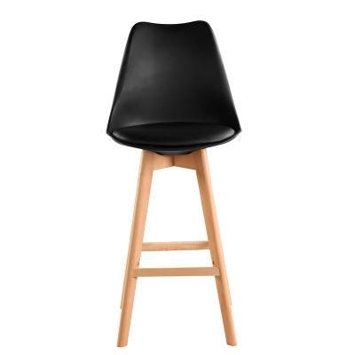 Metal PP Plastic High Stool Leisure Cafe Designer Creative Coffee Hotel Dining Bar Chair