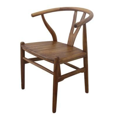 Wedding Rental Stackable Oak Beech Wood Vineyard Cross Back Chairs Wholesale Beech Wooden Wishbone Y-Back Dining Chairs