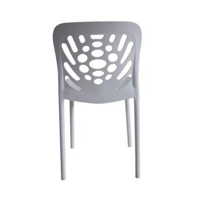 Modern Fancy Fashion Design Plastic PP Outdoor Cafe Hotel Rental Chair for Hotel