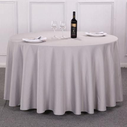 Colorful Customized Plain Polyester Tablecloth for Table Use