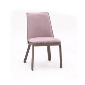 Modern Italy Design Fabric / Leather Dining Chair for Dining Rooms