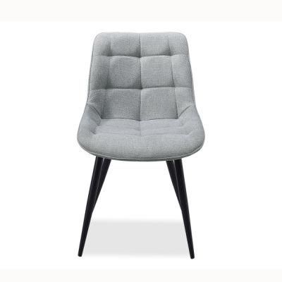 Black Metal Legs Living Room Lounge Reception Restaurant Velvet Chair