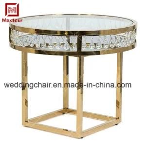 Royal Design Event Rentasl Crystal Cake Table for Wedding