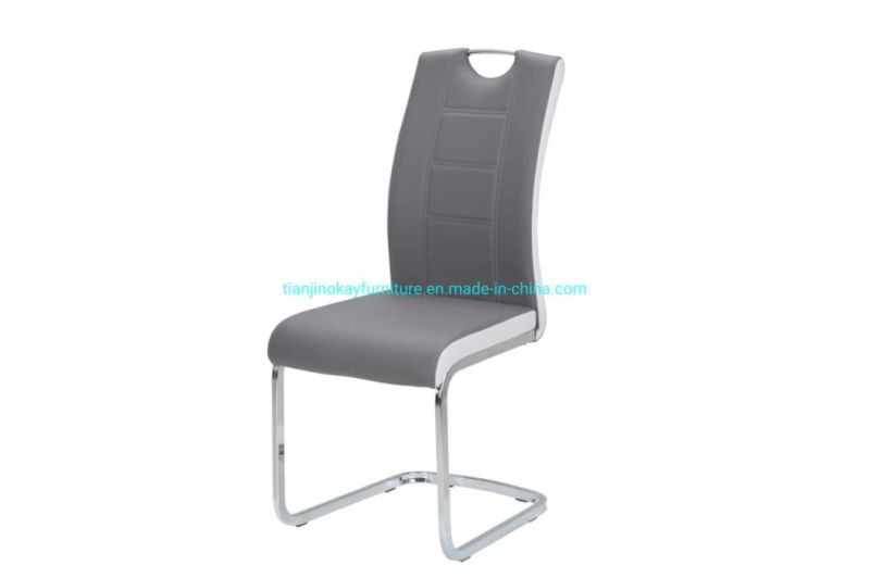 European Style Stainless Steel Black Leg Change Color Chair Furniture Wholesale Dining Chair