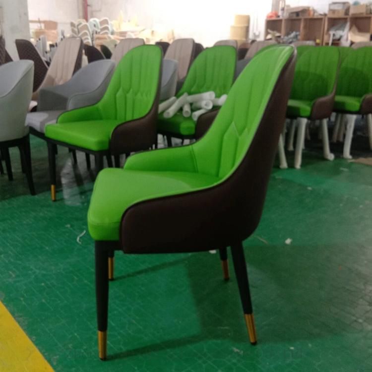 Luxury Dining Room Furniture Green Restaurant Chairs (SP-EC205)