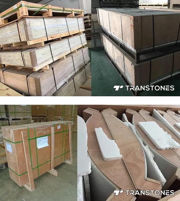 White Alabaster Stone Marble Translucent Resin Panel Alabaster Acrylic Sheet for Kitchen Table