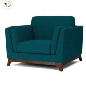 Hot Selling Commercial Furniture Wooden Frame Single Lounge Sofa Chair