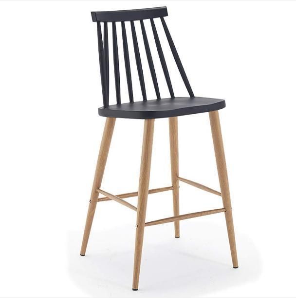 Barstool High Outdoor Bar Chair for Kitchen Plastic Used Luxury