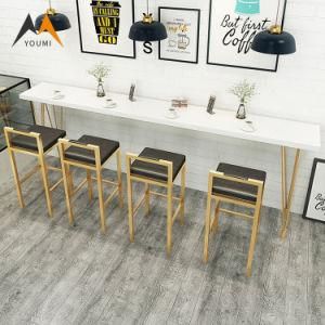Cheap Wholesale Modern Bar Set Indoor Wooden Dining Table