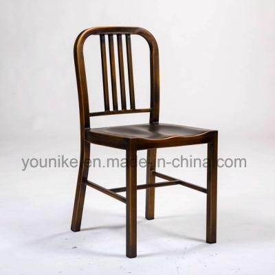 Outdoor Furniture Dining Chair Tolix Chair Vintage Metal Navy Chair