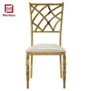 Elegant Gold Wedding Tiffany Chairs for Modern Wedding Party Event Party