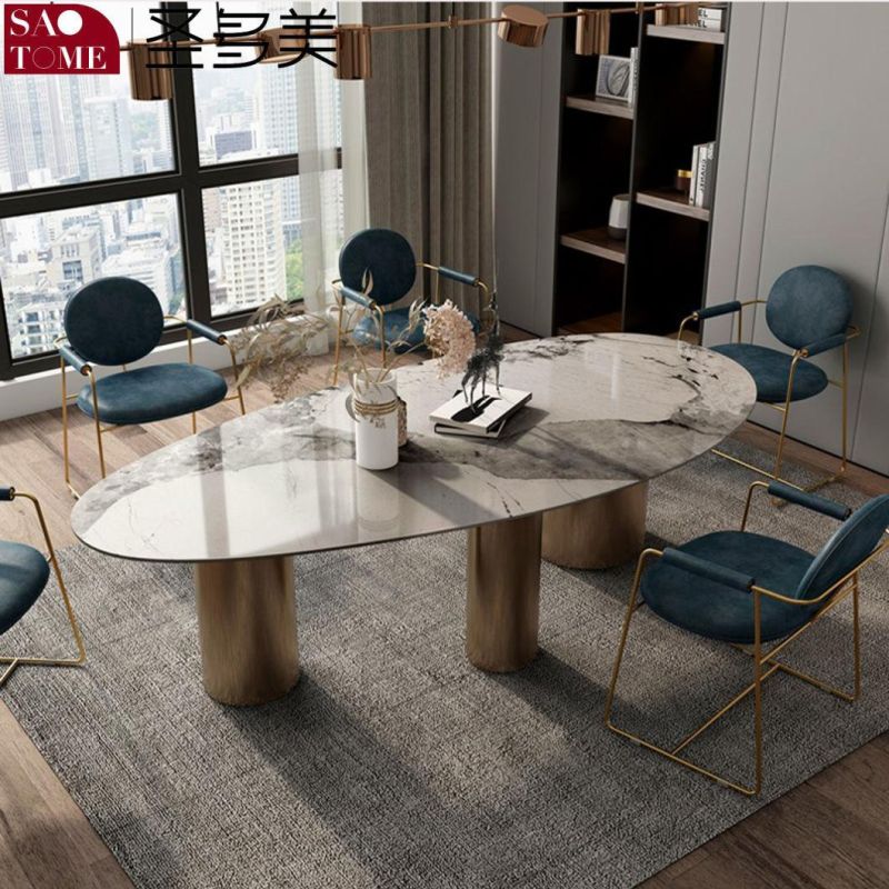 Modern Living Room Dining Room Furniture Three Barrel Dining Table