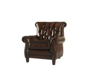 Deep Buttoned Back Accent Arm Chair