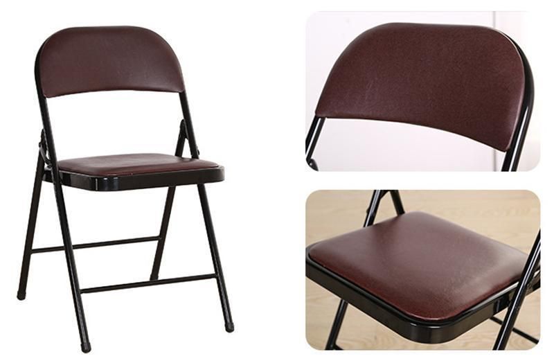 Wholesale Padded Cheap Used Metal Tube Steel Folding Chair